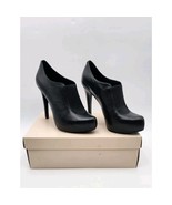 BCBGeneration Priyah Booties Black Nappa Leather Platform High Heels Sz ... - $62.41 CAD