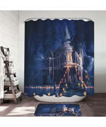 Scary Haunted House Halloween Shower Curtain - $445.30 MXN+