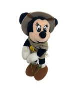Walt Disney World Safari Minnie Mouse The Explorer Disney Parks Plush - $186.58 MXN
