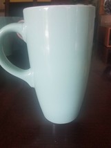 Tall minty green mugs 6.5 inches tall set of 4 - $54.00