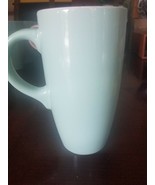 Tall minty green mugs 6.5 inches tall set of 4 - $74.10 CAD