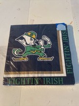 Notre Dame Fighting Irish Luncheon Paper Napkins 20 Pack. New. NCAA Official. - £6.26 GBP