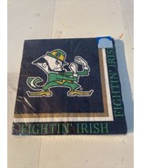 Notre Dame Fighting Irish Luncheon Paper Napkins 20 Pack. New. NCAA Offi... - £6.14 GBP