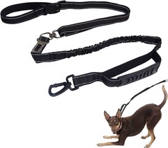Heavy Duty Dog Leash, Shock Reduce Bungee Dog Training Leash (5.5-7 ft) - £13.14 GBP