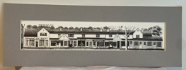 Print by Patricia H. Madden Hilton Village Newport News Va w/ Mat &amp; Pape... - $183.95 MXN