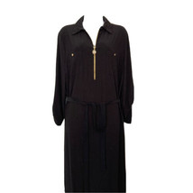 Anne Klein Black Dress 16 Front Pockets - £58.66 GBP