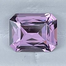 Natural 1.17 Cts Pink Spinel Emerald Cut Loose Gemstone for Birthday Rin... - £196.14 GBP