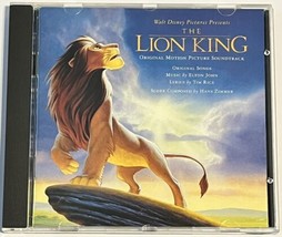 The Lion King Soundtrack Audio CD 1994 Walt Disney Pictures Elton John Tim Rice - £6.25 GBP