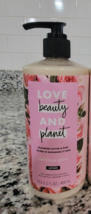 Love Beauty &amp; Planet Murumuru Butter &amp; Rose Delicious Glow Lotion 13.5 oz - £13.38 GBP