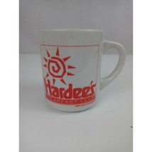 Vintage 1993 Original Hardee’s Breakfast Club Crew Sun Ceramic Coffee Cu... - $12.86