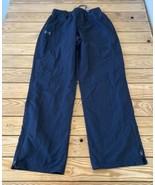 Under Armour Men’s Zip Ankle Track pants size M Black T11 - £13.12 GBP