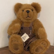 Hollow Log Plush Bear Handmade 18” “Rusty” Vintage w/ Tag - £18.08 GBP