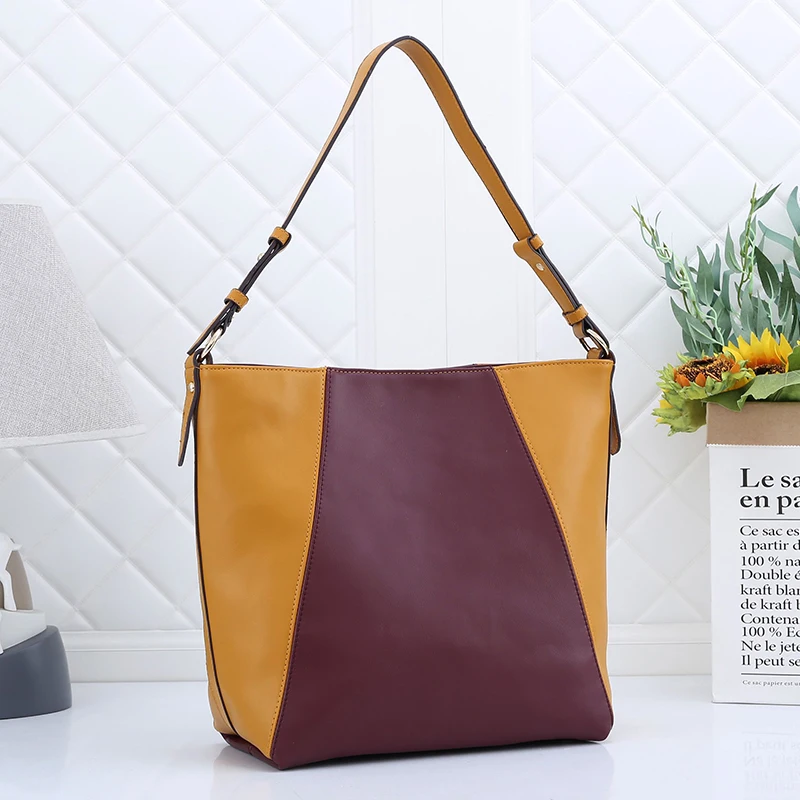 High Quality Vintage Women Shoulder Bags Big Leather Handbags For Women Brands L - £38.28 GBP