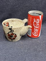Vintage Asian Teapot SIDE HANDLE POTTERY Japanese Tea Pot - £5.66 GBP