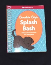 American Girl Chocolate Chip&#39;s Splash Bash Spiral Bound Book W/Stickers New - $146.24 MXN