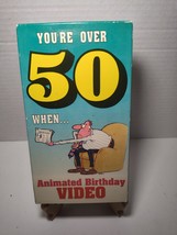 You&#39;re Over 50 When...  VHS Movie  Animated Birthday Comedy Video Tape V... - $9.89