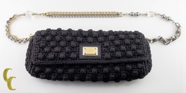 Authenticity Guarantee 
Dolce &amp; Gabbana Small Crochet Miss Charles Clutc... - £879.19 GBP