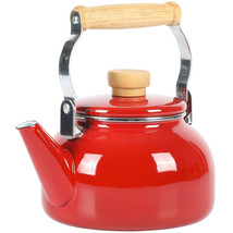 Mr. Coffee Quentin 1.5 Quart Tea Kettle With Fold Down Handle in Red - $61.45