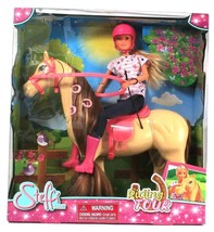 Simba Toys Steffi Love Riding Tour 11 1/2&quot; &amp; Horse Playset Doll Age 3 Years &amp; Up - £47.95 GBP