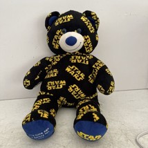 Build A Bear Star Wars LOGO Stuffed Teddy Bear Plush 17&quot; BAB Disney Collectible - $11.88