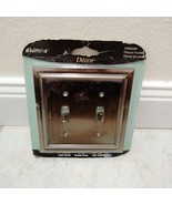 Amerelle Elumina American Tack &amp; Hardware Brushed Brass Wallplate  #94TT... - $13.80 CAD