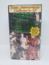 NIGHT OF THE LIVING DEAD 25th ANNIVERSARY 2 VHS COLLECTOR SET movie Cult... - £35.85 GBP