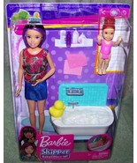 Barbie Skipper BABYSITTERS INC Doll and Toddler &amp; Bathtub Playset New - $18.88