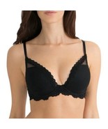 Smart &amp; Sexy Light Lined Signature Lace &amp; Mesh Bra Black Color Size 34C NEW - $21.20 CAD
