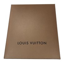 Authentic Louis Vuitton Large Brown Empty Storage Gift Box 12.5”x15” BOX ONLY - £24.52 GBP