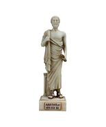 Aristotle Greek Philosopher &amp; Scientist Cast Alabaster Statue Sculpture ... - $800.58 MXN