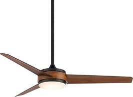 Wac Smart Fans Mod Indoor And Outdoor 3-Blade Ceiling Fan 54In Matte Black - £347.56 GBP