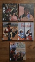 Enchantment of the World 5 Books (Brazil, Bolivia, Chile, Ecuador, El Sa... - $18.77