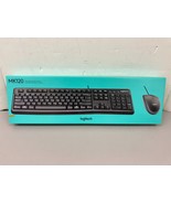 Logitech MK120 Plug and Play USB Keygboard &amp; Mouse Combo - Black - €14,54 EUR
