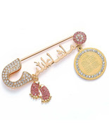 Blue Evil Eye Baby Pin Brooch  Marsala Islamic Design - $32.08 CAD