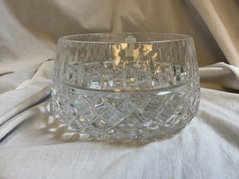 Vintage Avitra Hand Cut 24% Lead Crystal Bowl 6.5” - £14.87 GBP