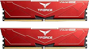 T-Force Vulcan Ddr5 32Gb (2X16Gb) 6000Mhz (Pc5-48000) Cl30 Intel Xmp 3.0... - $190.99
