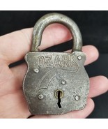 very rare padlock &quot;Ozark&quot; antique early vintage lock HARD TO FIND! - $69.99