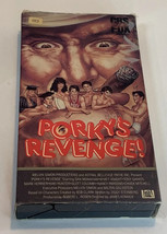 Porky&#39;s Revenge 1985 VHS Video Cassette Movie Cult Comedy CBS/FOX Vintag... - £6.79 GBP