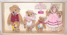 1985 Suzanne Gibson Steiff Goldilocks &amp; 3 Bears Limited Edition Set #483... - €535,04 EUR