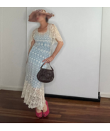 Antique Lace Dress 1930s Lace Wedding Dress Party Dress - €1.207,59 EUR