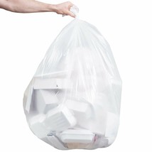 200 Trash BagsRegular Duty Trash Bags Clear 36 x 58 High Density - £72.00 GBP