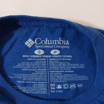 Columbia PFG Men's Blue Cotton Long Sleeve Crewneck Graphic T-Shirt Size Small image 4