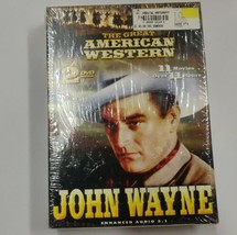 2003 The Great American Western John Wayne 2-Disc Dvd - 11 Movies New Sealed - £11.68 GBP