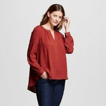 Knox Rose Women&#39;s Easy Woven Top Red Size Medium NWT - £12.73 GBP