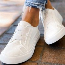 White Cute Pull-on Sneaker - £26.90 GBP