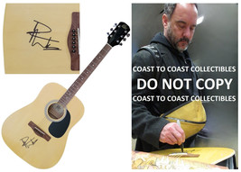 Dave Matthews Signed Full Size Acoustic Guitar COA Exact Proof Autographed - £3,116.18 GBP