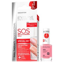 Eveline Cosmetics SOS Brittle and Broken Nail Treatment Multivitamin - £15.97 GBP