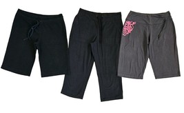 Lot of 3 Pairs Tek Gear &amp; Merona Athletic Capri Pants Women&#39;s Size S READ! - £10.85 GBP