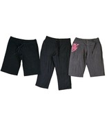 Lot of 3 Pairs Tek Gear &amp; Merona Athletic Capri Pants Women&#39;s Size S READ! - $13.85