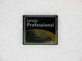 Lexar Professional 8GB 233X Speed PN:2726 REV A Compact Flash Card - $20.26